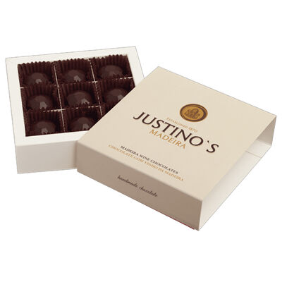 Box 9 Justino´s Madeira wine bonbons 120g