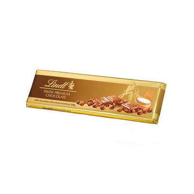 Milk Hazelnut Gold Bar 300g