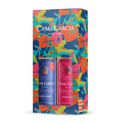 Casal Garcia Pack Branco e Rose 2x75cl