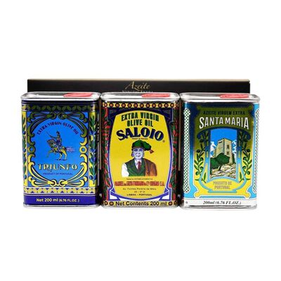 Azeite Virgem Extra Pack Saloio Triunfo Santa Maria 3x200ml