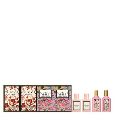 Gucci Bloom and Flora Miniature Eau de Parfum Spring Gift Set 5ml