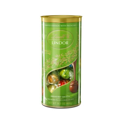Lindor Tube Assorted Pistachio 16/400G