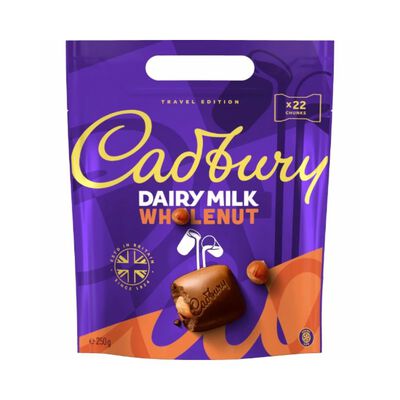 Dairy Milk Whole Nuts Chunks 250g