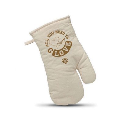 Sustainable Oven Mitt "All You Need Is a Glove” 