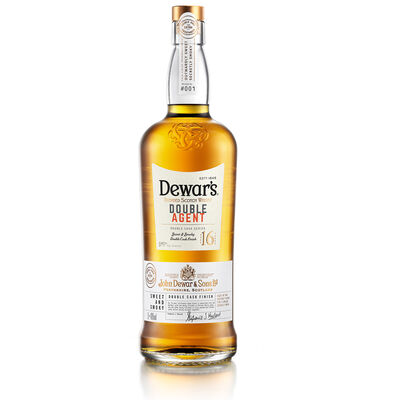 Dewars 16 Year Old Double Agent Scotch Whisky 1L