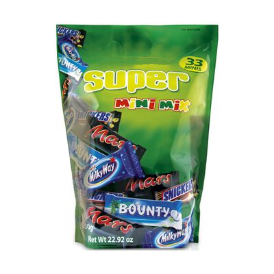 Mars Super Mixed Minis Bag 650g