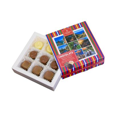 Mª C.Cx.9 Madeira Flavoured Chocolates