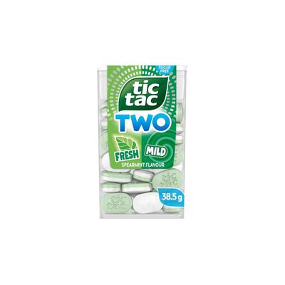 Two Spearmint  Fresh & Mild Sugar Free 38,5g