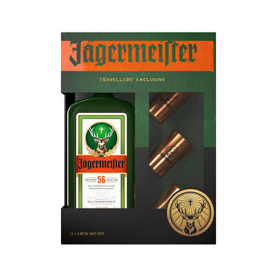 Jagermeister Metal Shot Cups 100cl