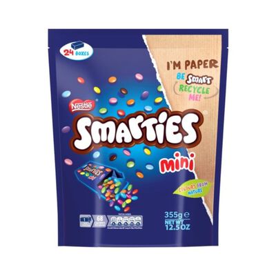 Mini Smarties Sharing Bag 355g