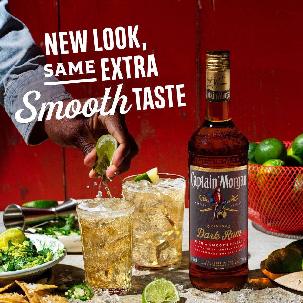 Captain Morgan Dark Rum 100cl image number null