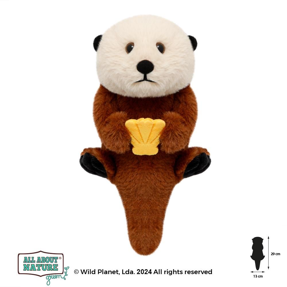 Peluche Lontra All About Nature image number null