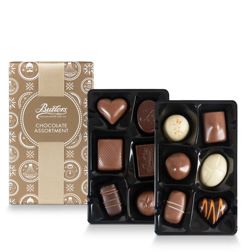 Gold Christmas Ballotin 160g image number null