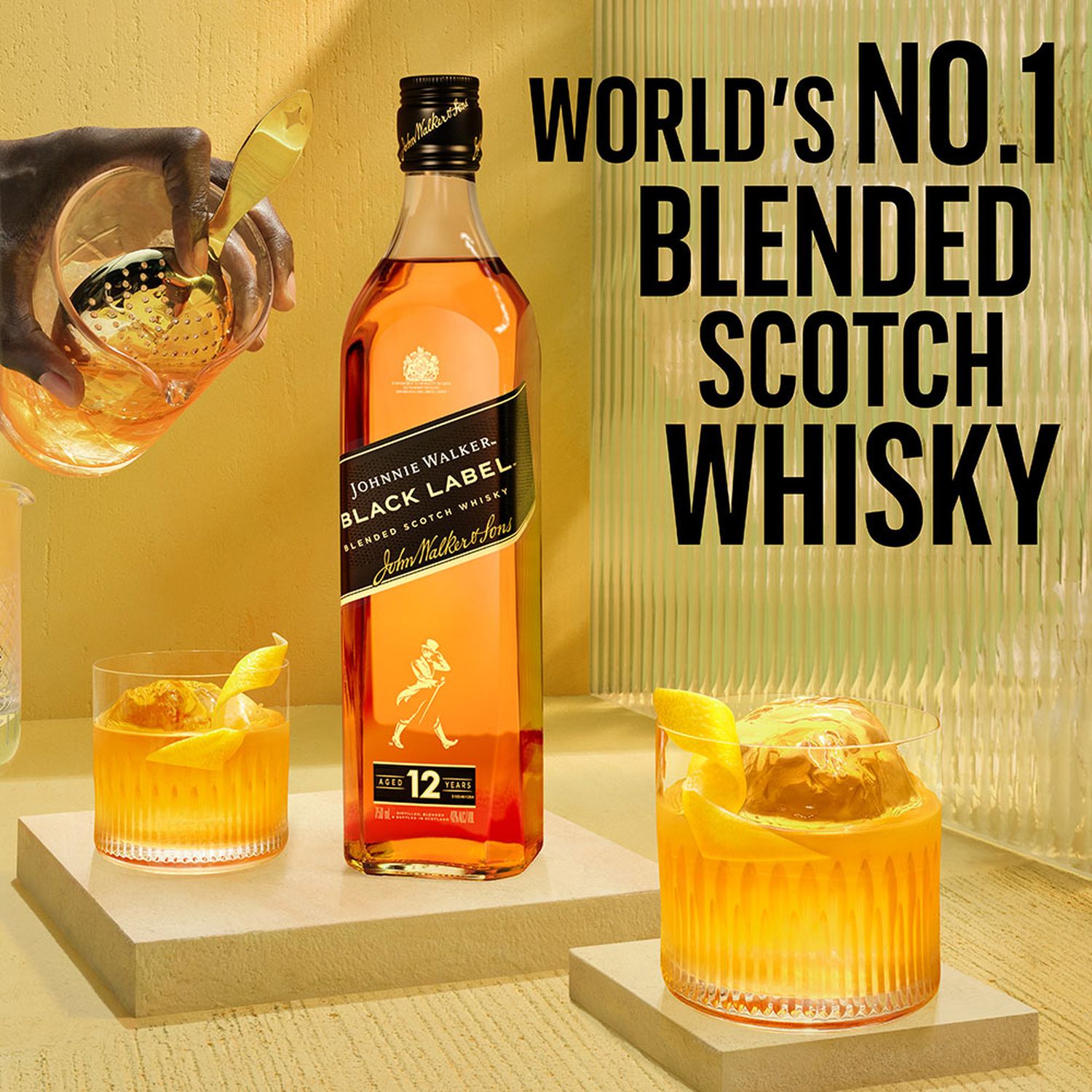 Johnnie Walker Black 5cl image number null