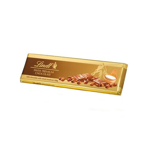 Milk Hazelnut Gold Bar 300g image number null