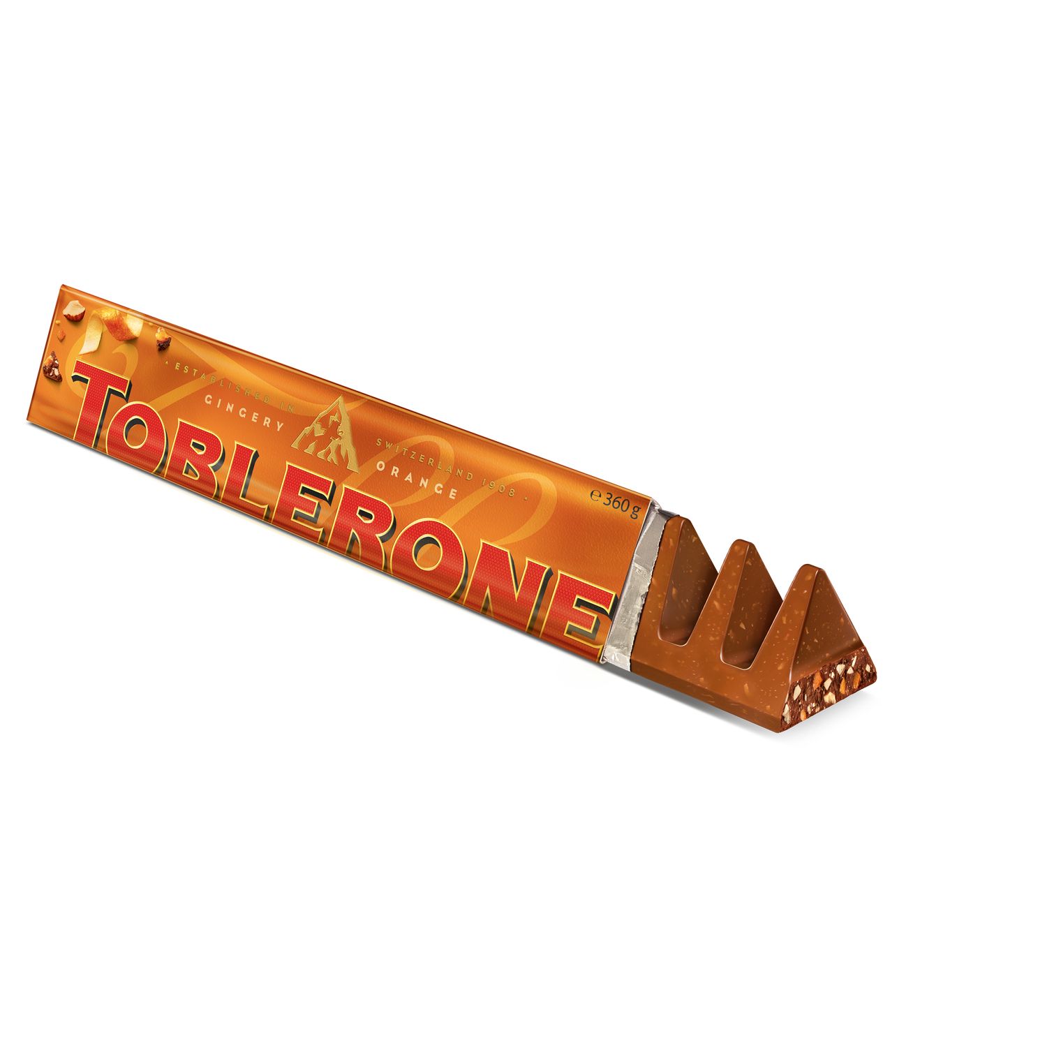 Gingery Orange Bar 360g image number null