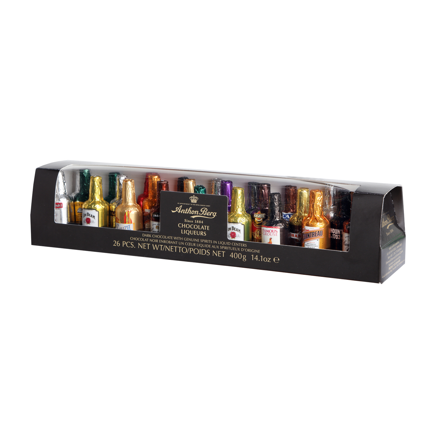 Chocolate Liqueurs 26 Pieces 400g image number null