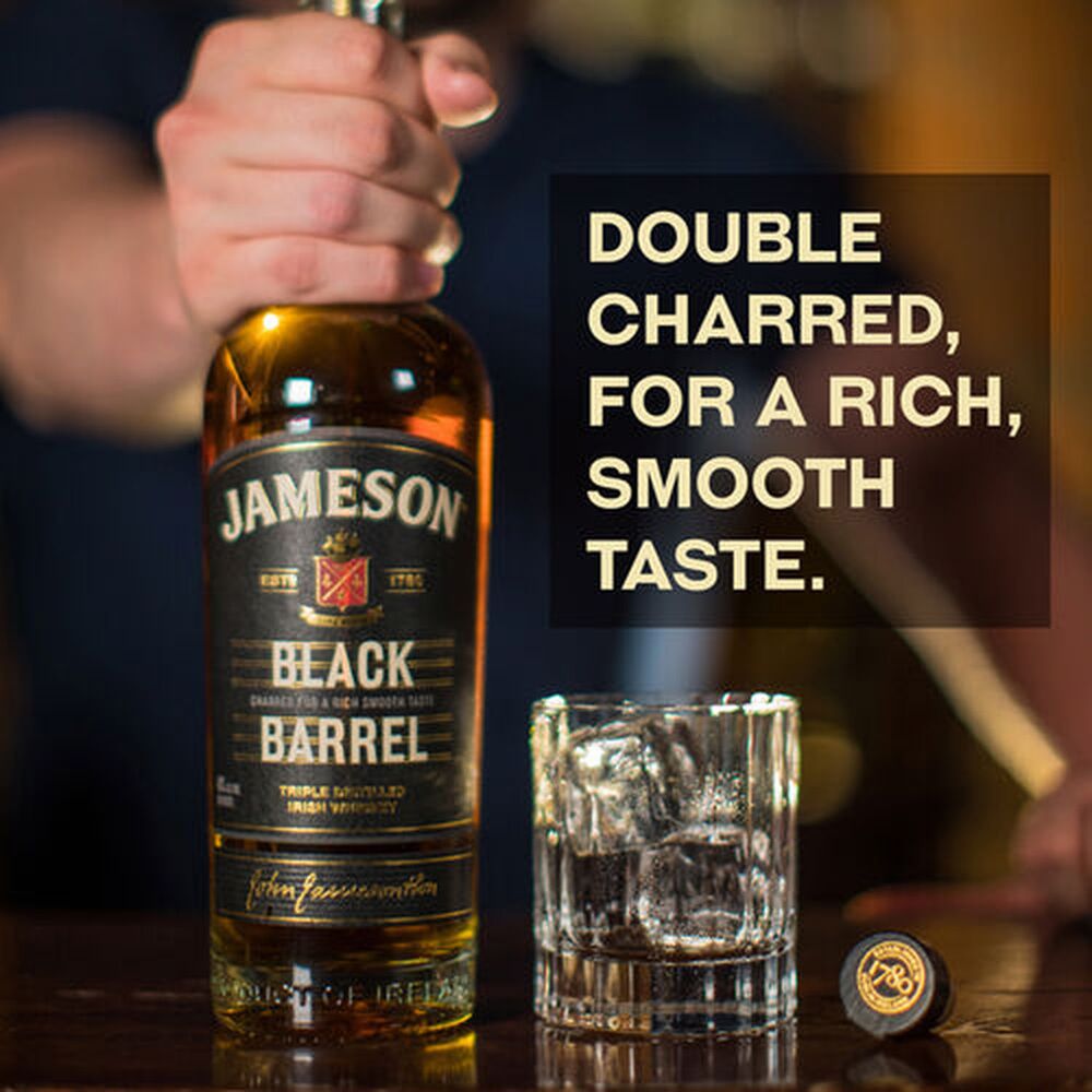 Black Barrel Irish Whiskey 1L image number null