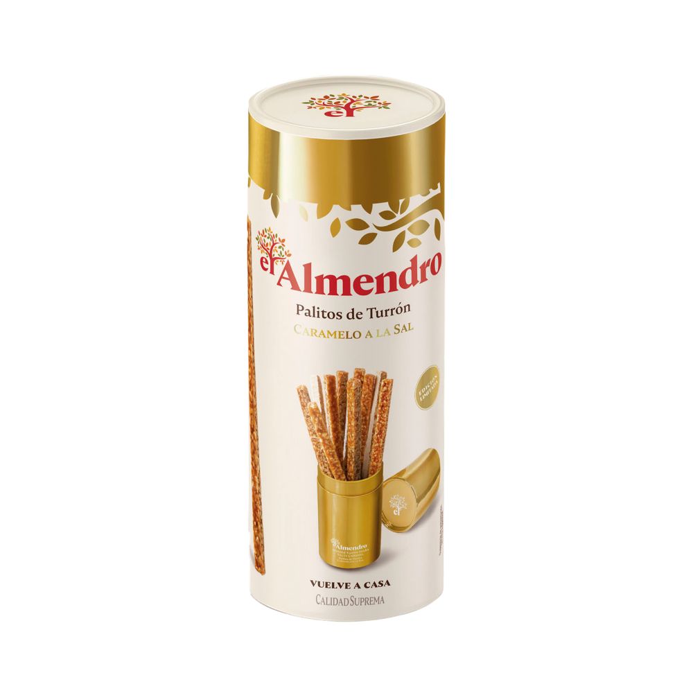 Salted Caramel Almond Turron Sticks 126gr image number null