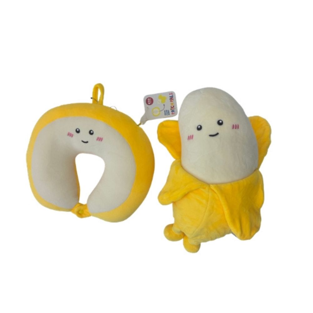 Banana Travel Pillow image number null