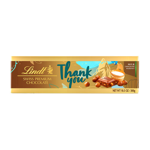Gold Bar Milk Hazelnut Mixed Message Case 300g image number null