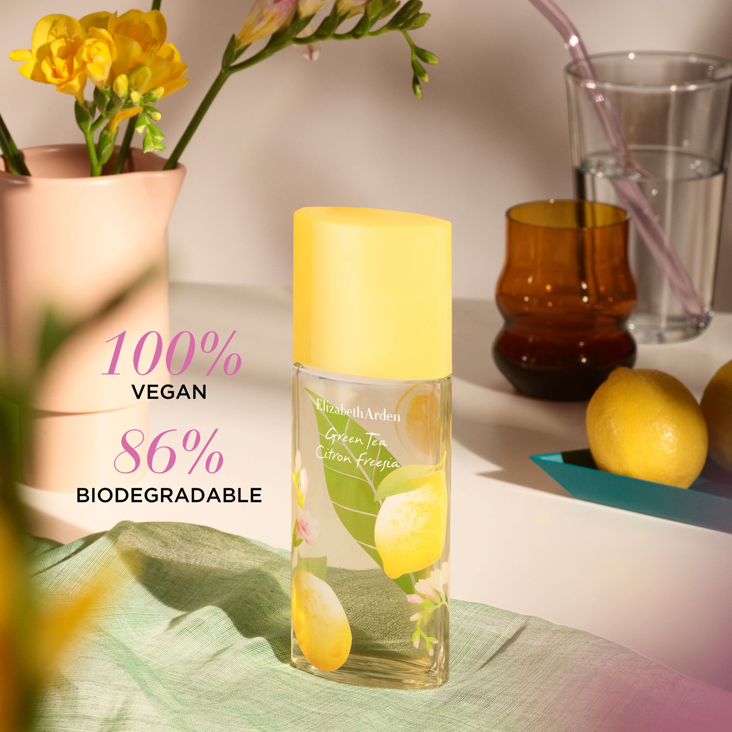 Green Tea Citron Freesia Eau de Toilette Spray 100ml image number null