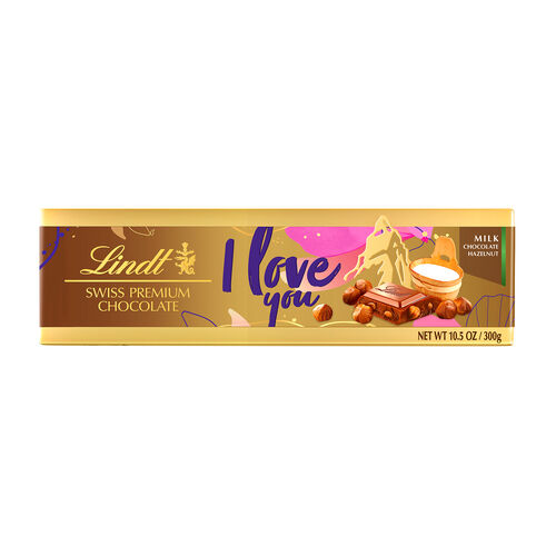 Gold Bar Milk Hazelnut Mixed Message Case 300g image number null