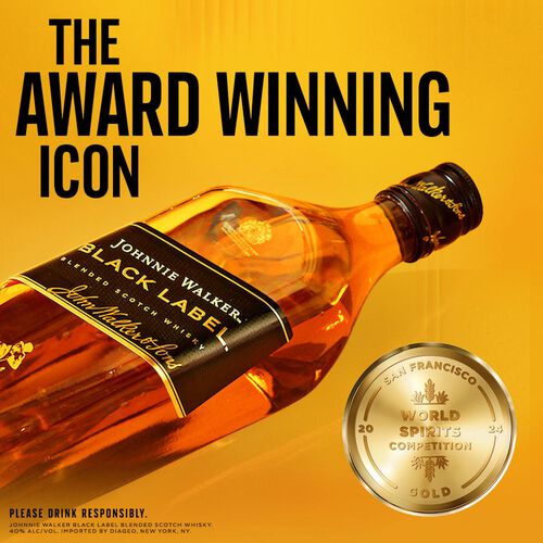 Black Blended Scotch Whisky 1L image number null