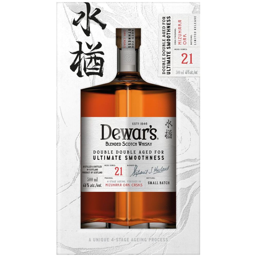 Dewar's 21YO Double Double Mizunara 50cl image number null