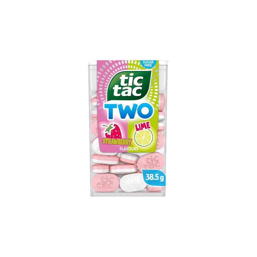 Two Strawberry & Lime Sugar Free 38,5g image number null
