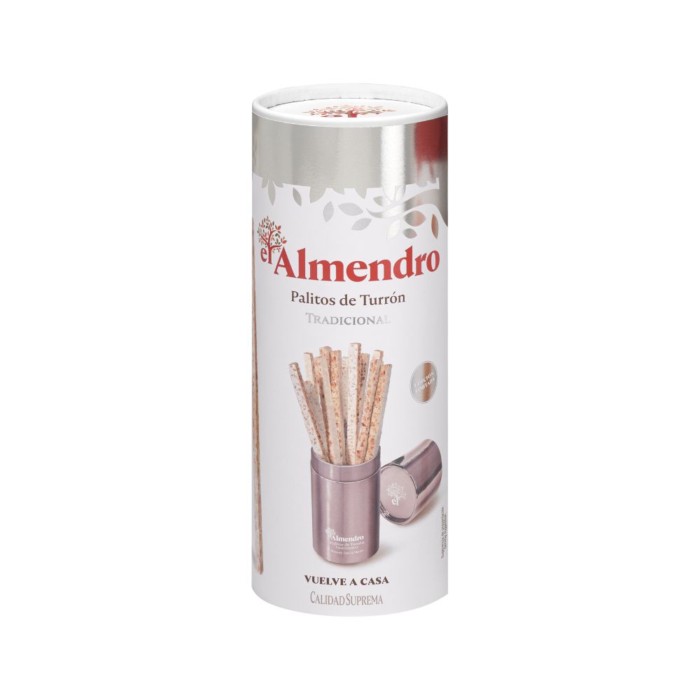 Traditional Crunchy Almond Turron Sticks 126gr image number null