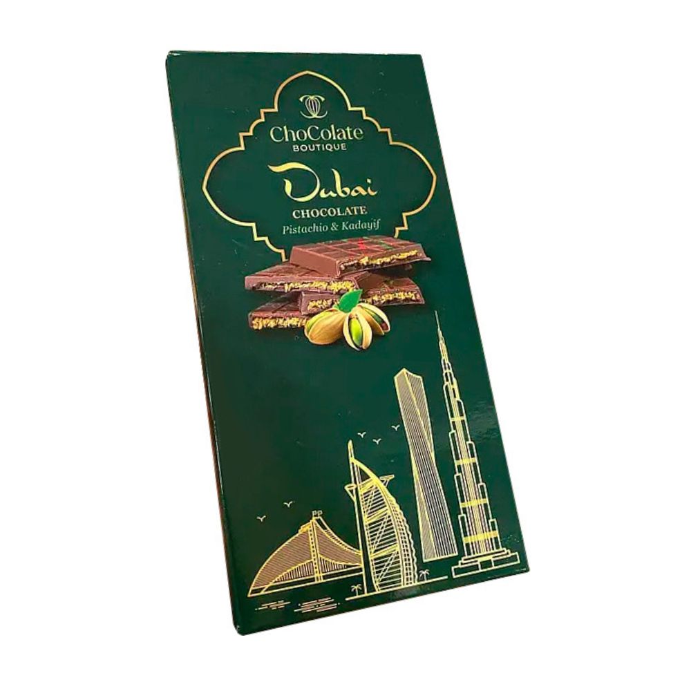 Dubai Chocolate – Pistachio & Kadayif 100G image number null