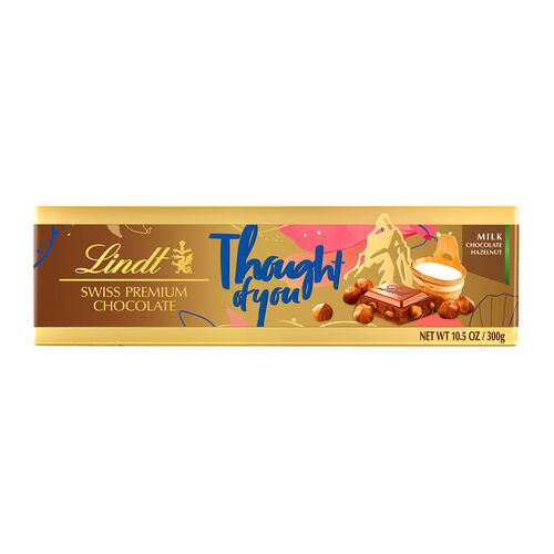 Gold Bar Milk Hazelnut Mixed Message Case 300g image number null