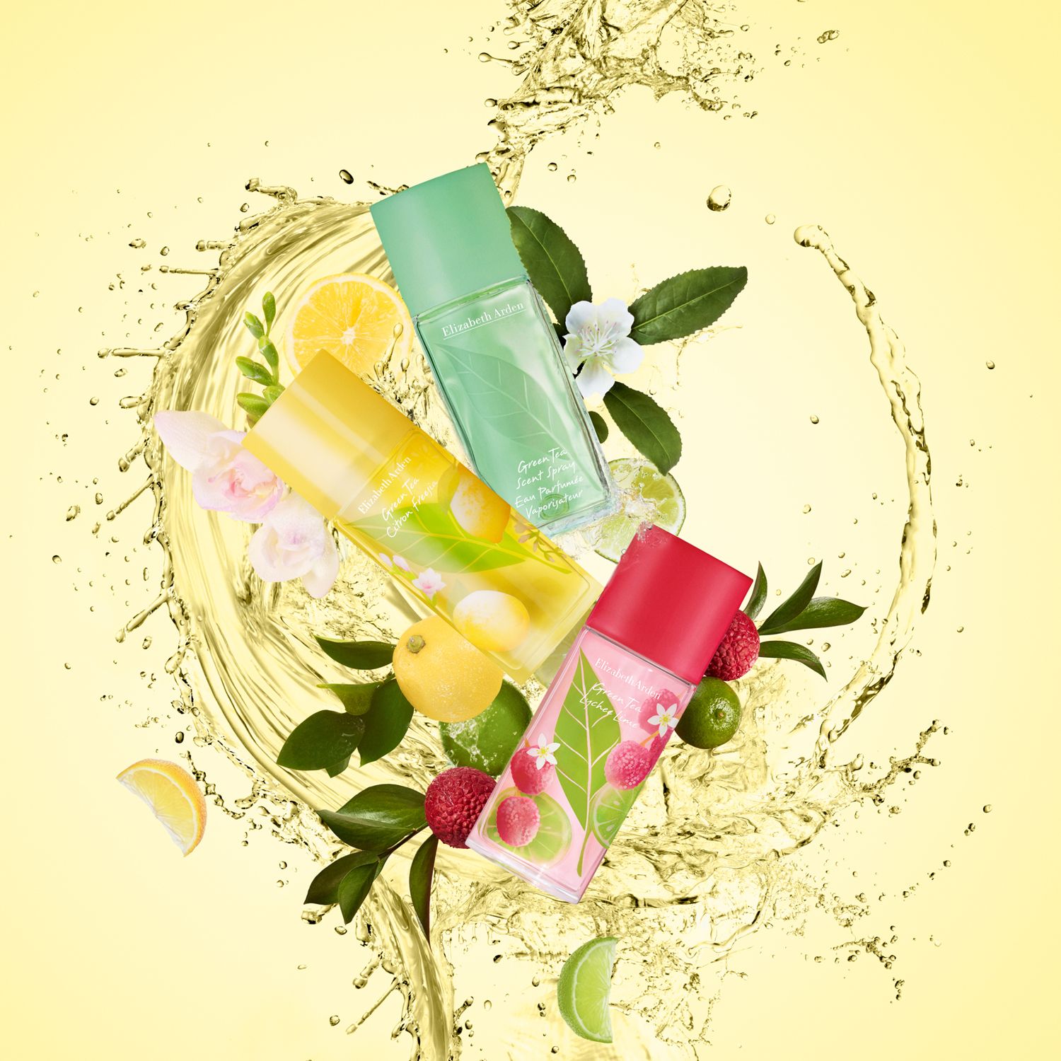 Green Tea Citron Freesia Eau de Toilette Spray 100ml image number null